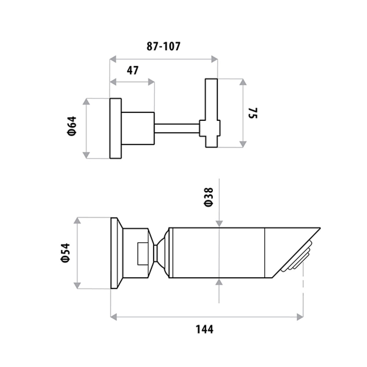 Sabine Lever Shower Set - Image 2