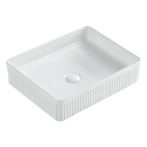 CLEO 501 Fluted Rectangle Basin