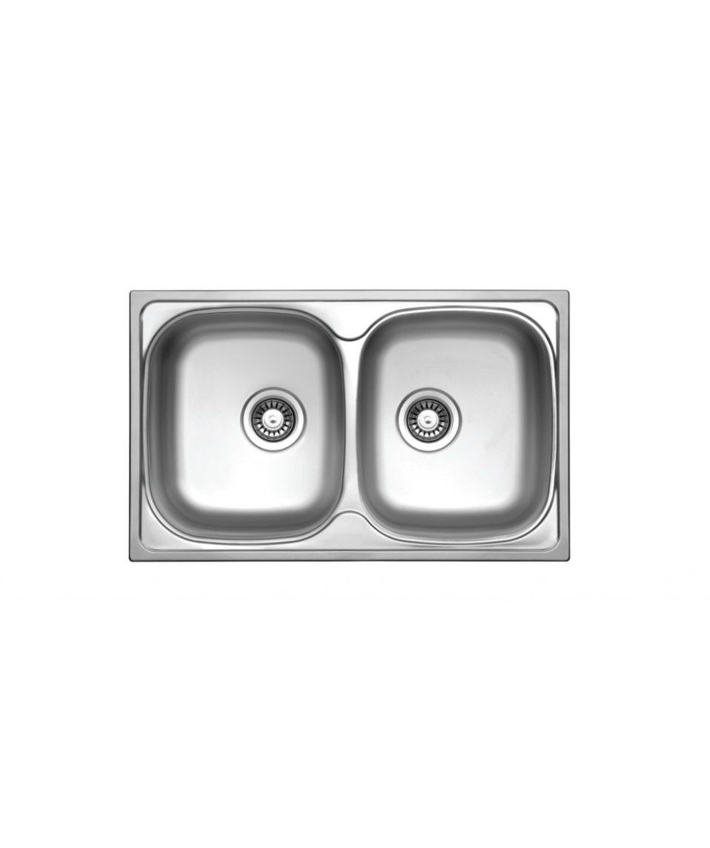 Acero 780 2 Bowl Sink