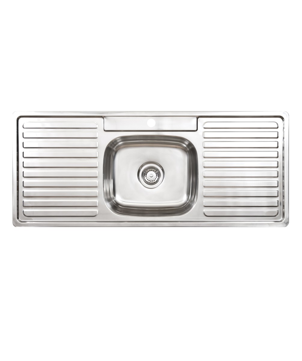 Acero 012 1 Bowl 2 Drainer Sink