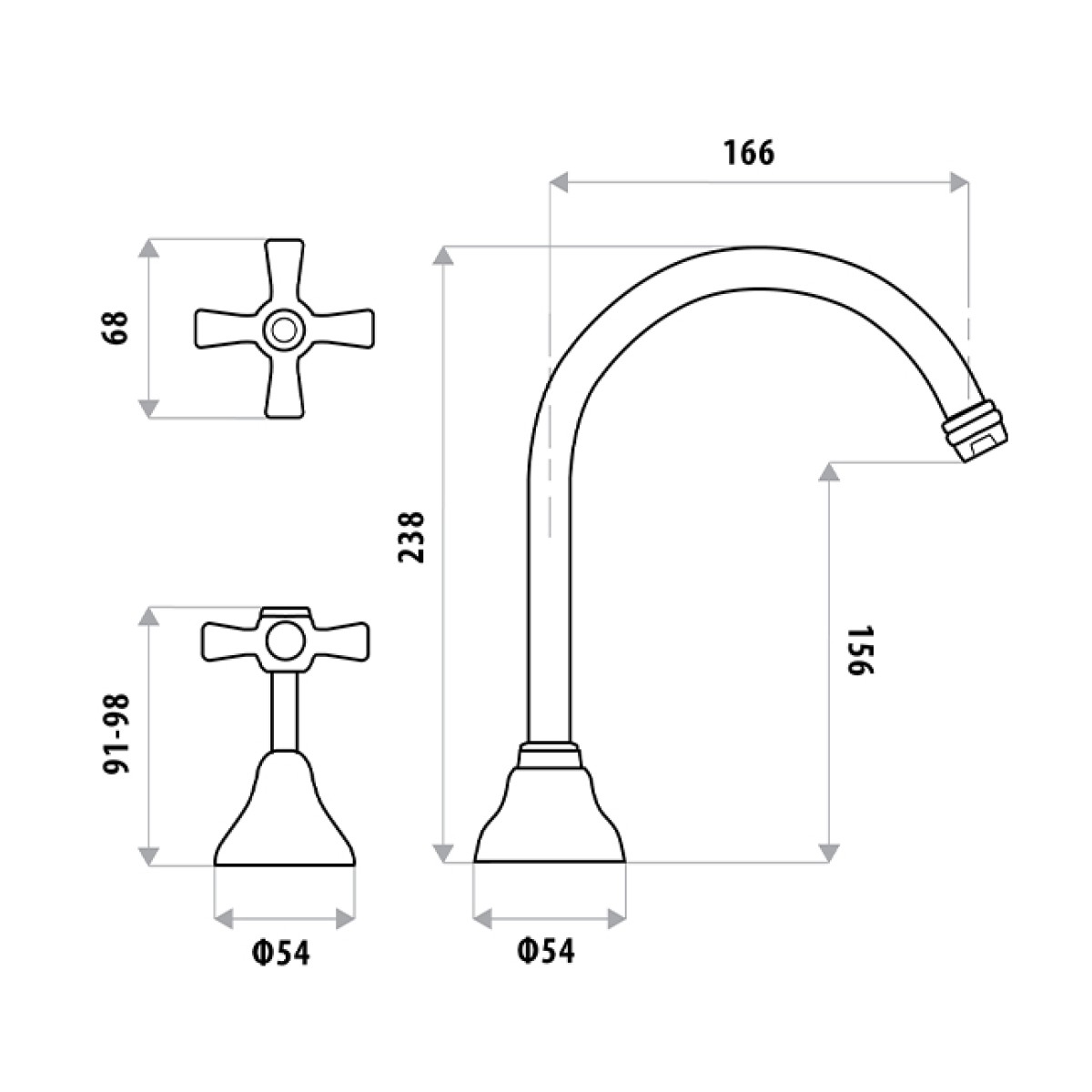 Design Vanity Hob sink set - Image 2