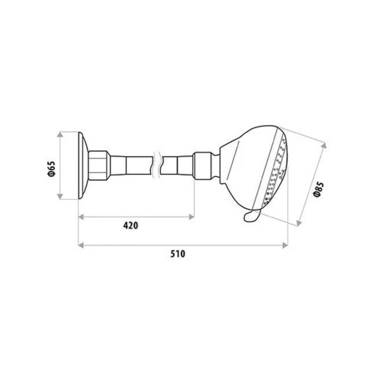 "UFO" All Directional Shower & Cobraflex shower - Image 3
