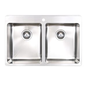Kubic 760 2 bowl sink