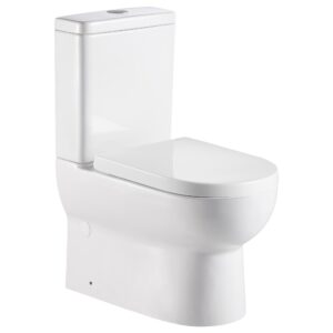 CHIOS Wall Faced Vortex Toilet Suite, Box Rim