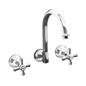 Design Wall sink with Gooseneck Spout