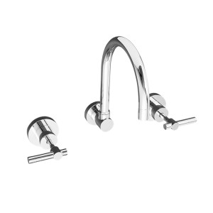 Sabine Lever wall sink and Sabine wall sink set