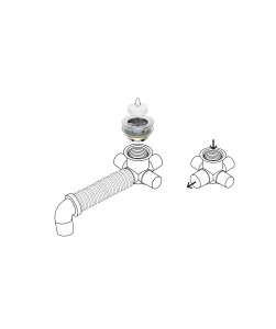 FlexiWaste - Bath Kit + Waste