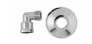 15mm Chrome M&F Elbow