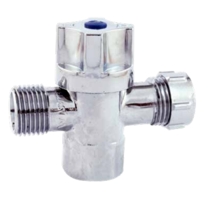 3 Way valve 1/4 turn Ceramic disc in 15 x 20mm & 15 x 15mm - Image 3