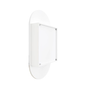 Lincoln Mirror Cabinet - Pill Shaped - Image 7