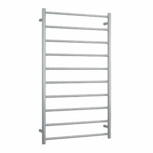 240V Brushed Stainless Steel Range Heated Towel Rails - Image 5