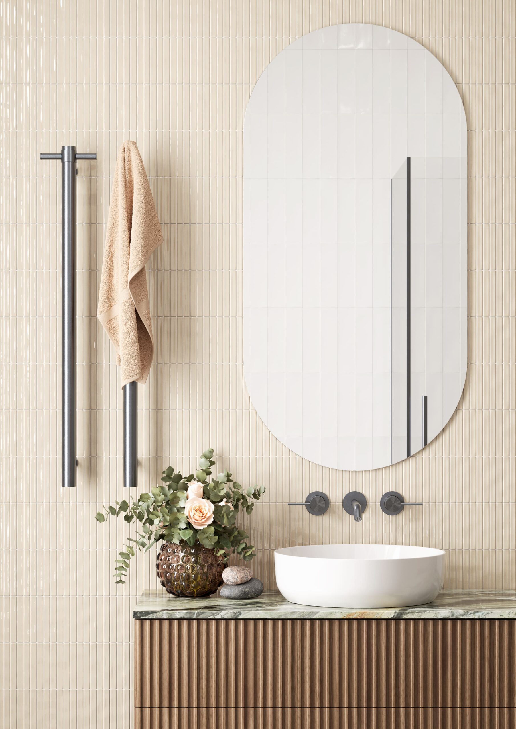 Thermorail straight round vertical bar - Image 13