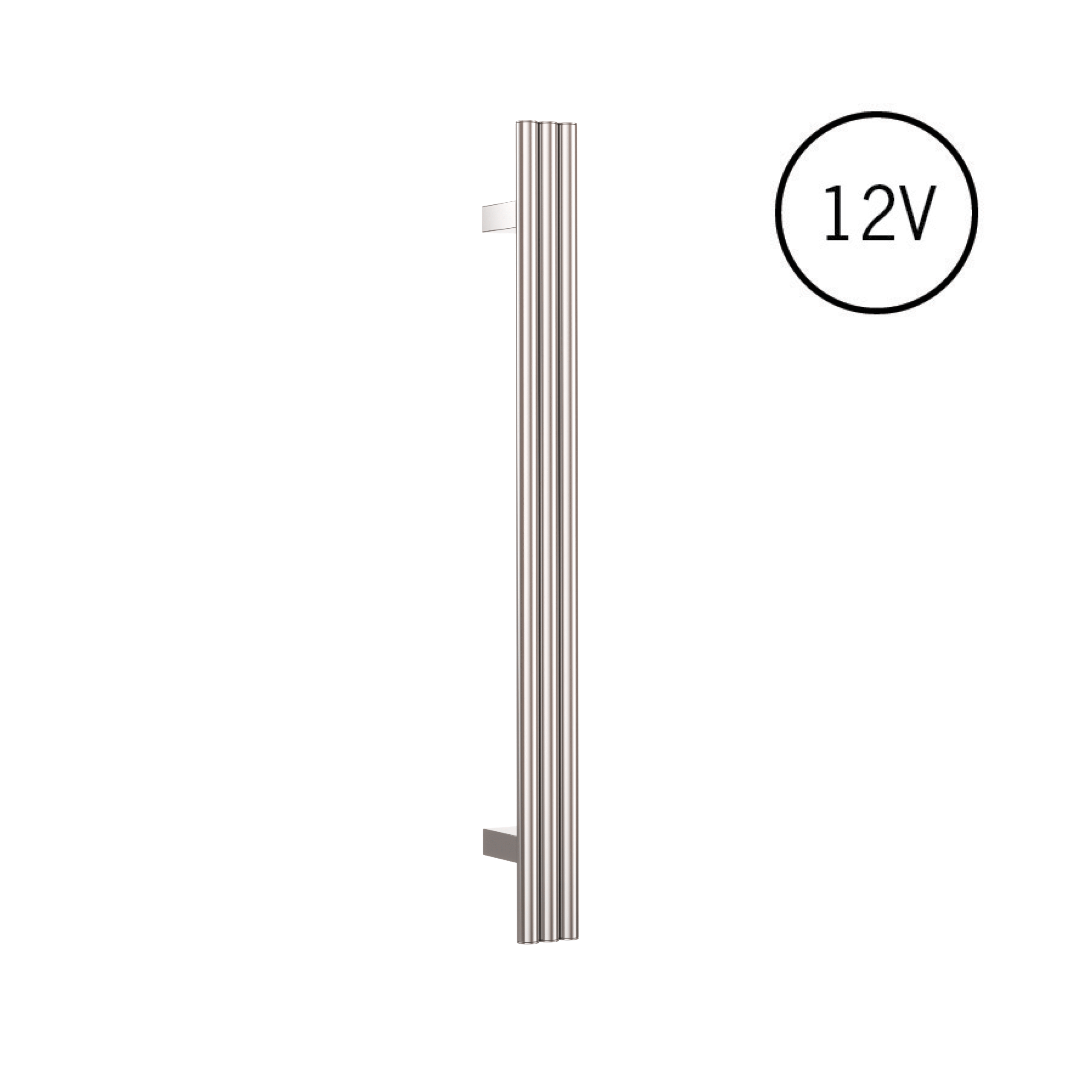 Thermorail round triple tube 12v vertical bar - Image 4