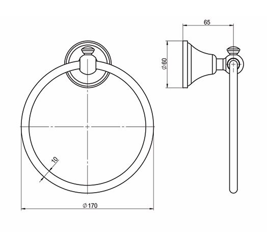 Augustine Towel Ring - Image 5
