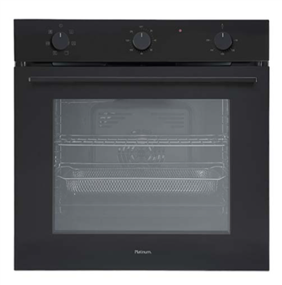 Platinum 6 Function 600mm Oven Black AUPL-M606BK