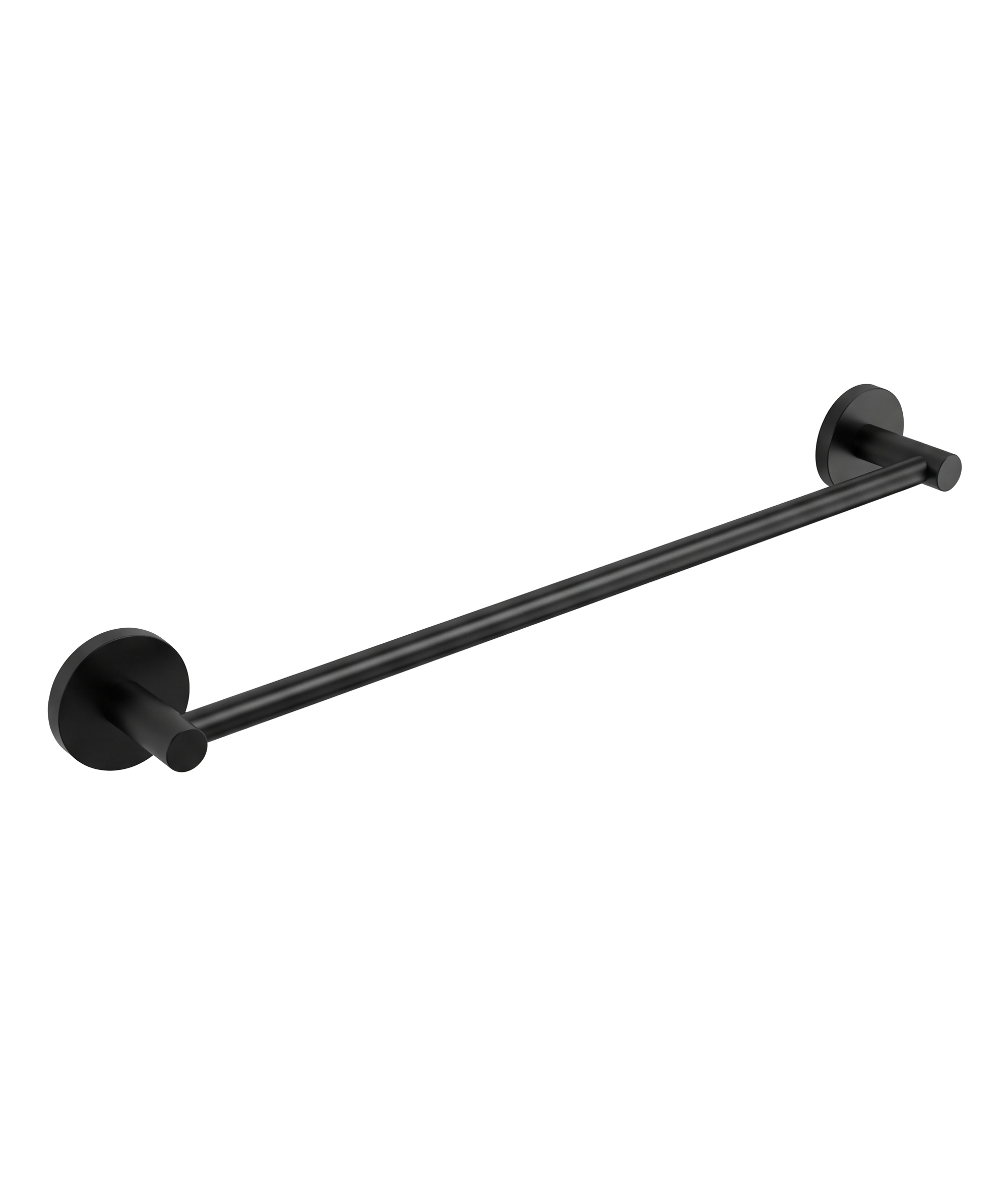 Anson Single Hand Towel Rail Round - Image 3
