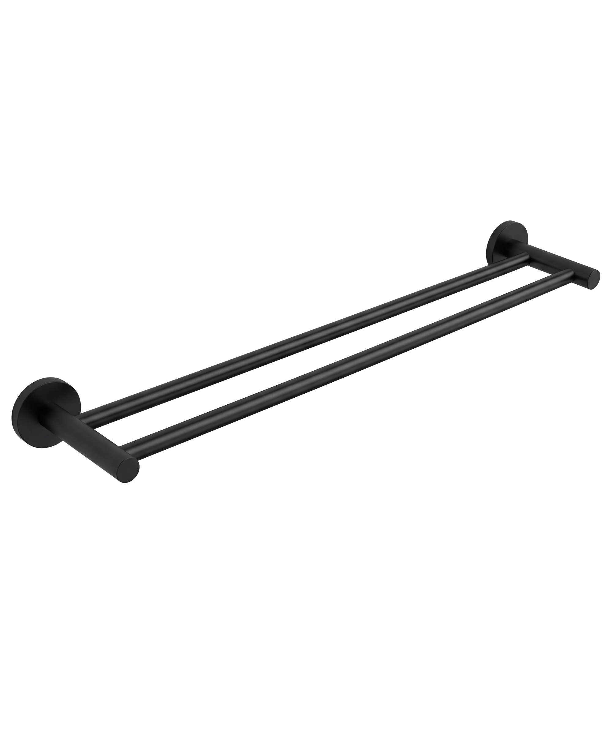 Anson Double Towel Rail Round 900mm - Image 2