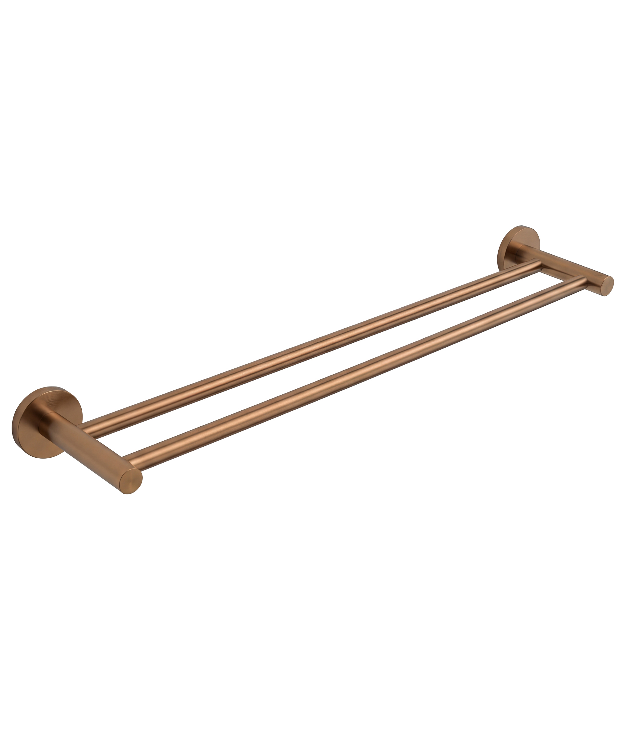 Anson Double Towel Rail Round 900mm - Image 3