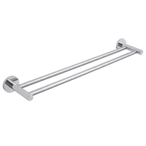Anson Double Towel Rail Round 600mm