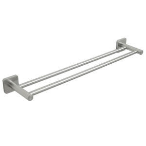 Anson Double Towel Rail Square 600mm