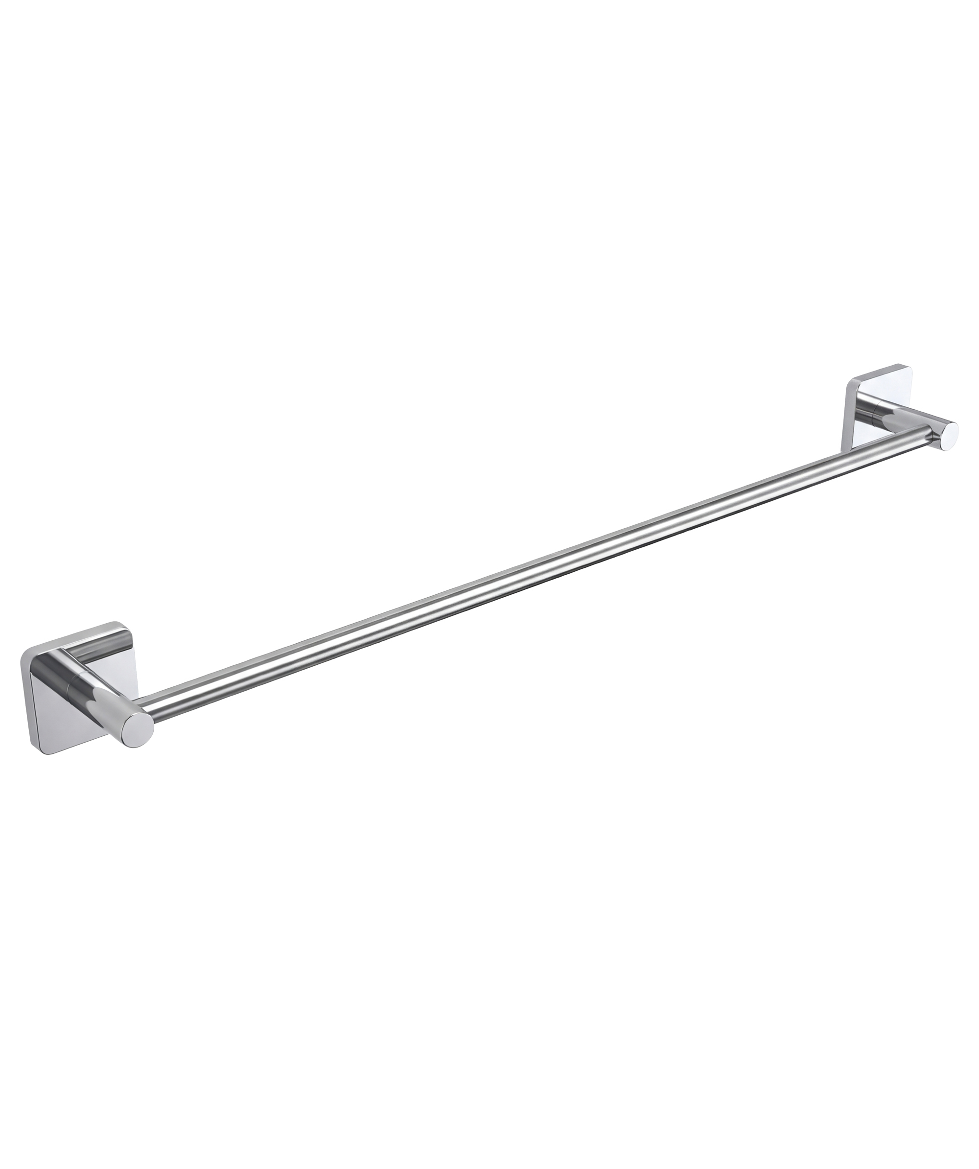 Anson Single Towel Rail Square 600mm - Image 6