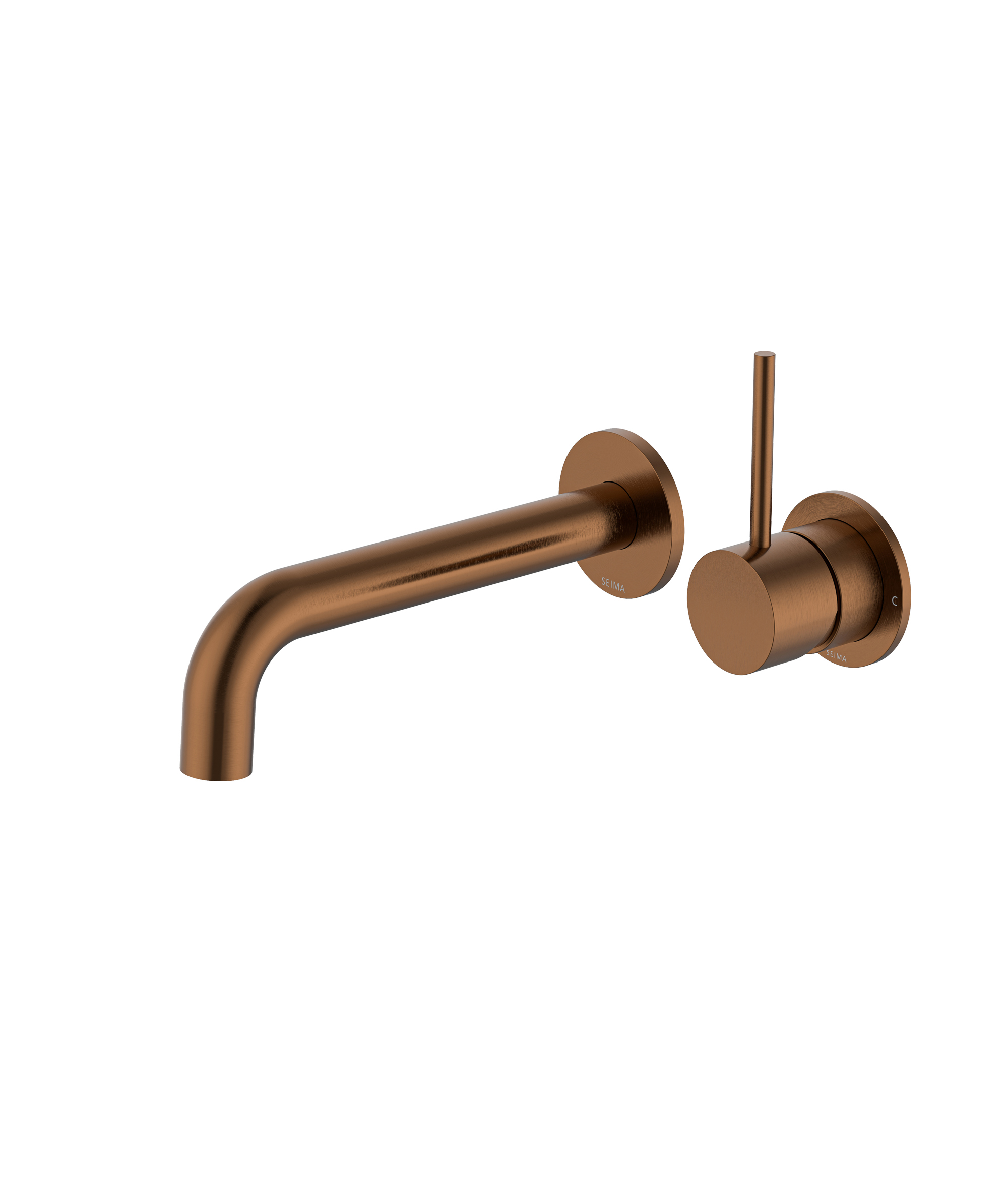 Anson Pin Up Wall mixer & separate spout in 180, 200, 220mm - Image 3