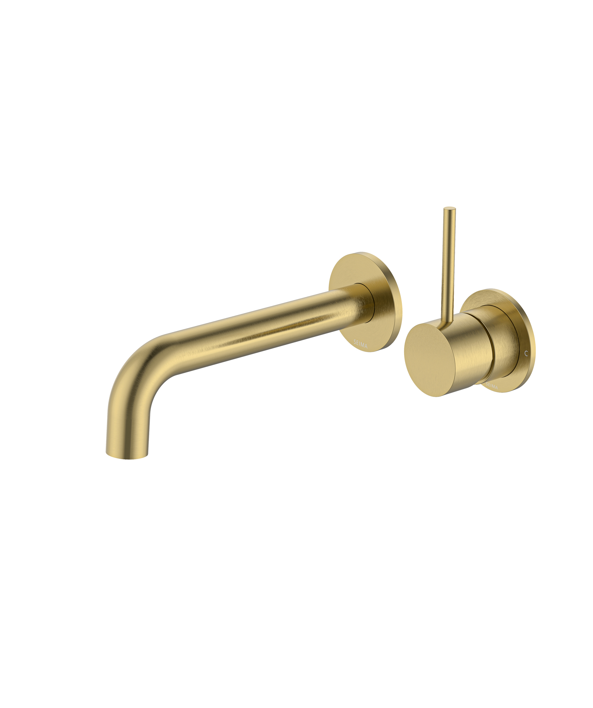 Anson Pin Up Wall mixer & separate spout in 180, 200, 220mm - Image 4