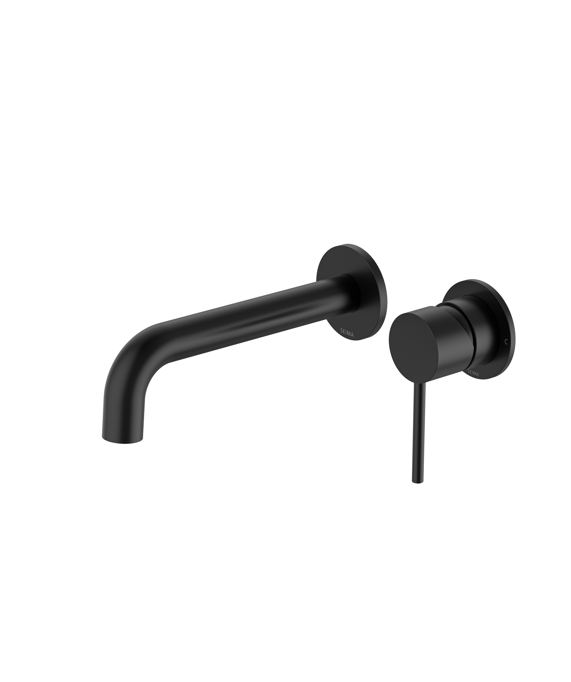 Anson Wall Mixer & spout sets - separate plates - 180, 200 & 220 mm spouts - Image 3