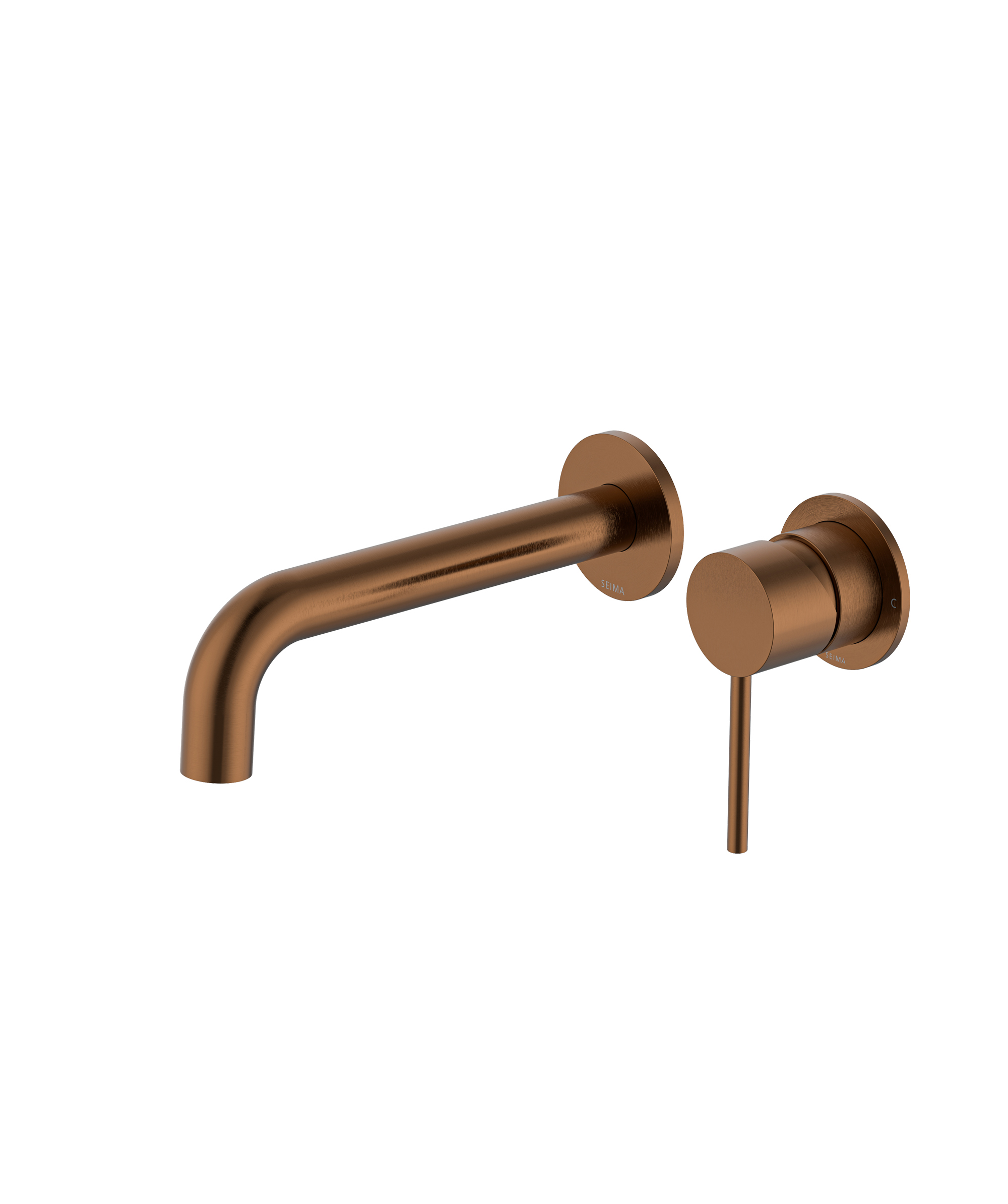 Anson Wall Mixer & spout sets - separate plates - 180, 200 & 220 mm spouts - Image 4