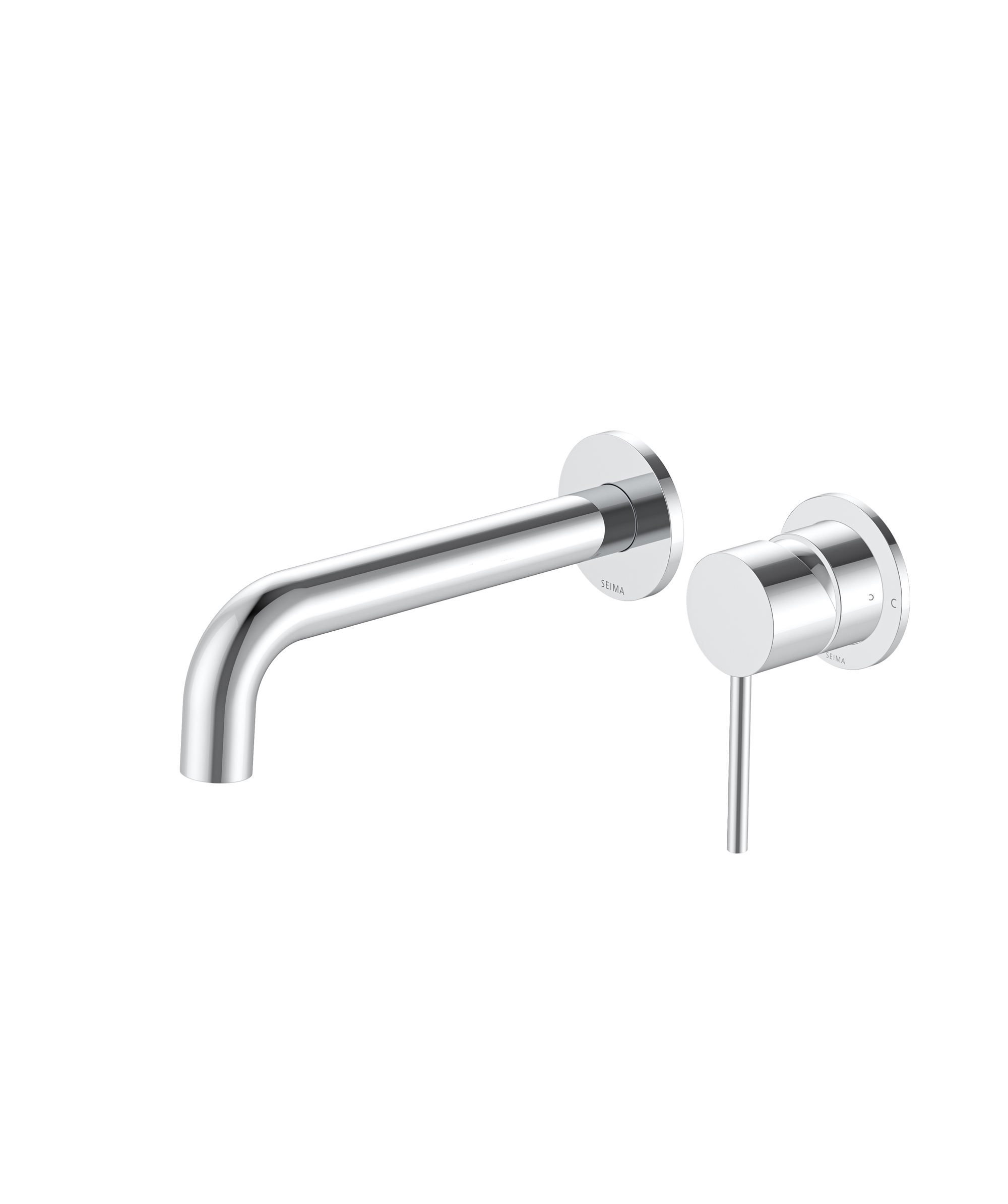 Anson Wall Mixer & spout sets - separate plates - 180, 200 & 220 mm spouts - Image 6