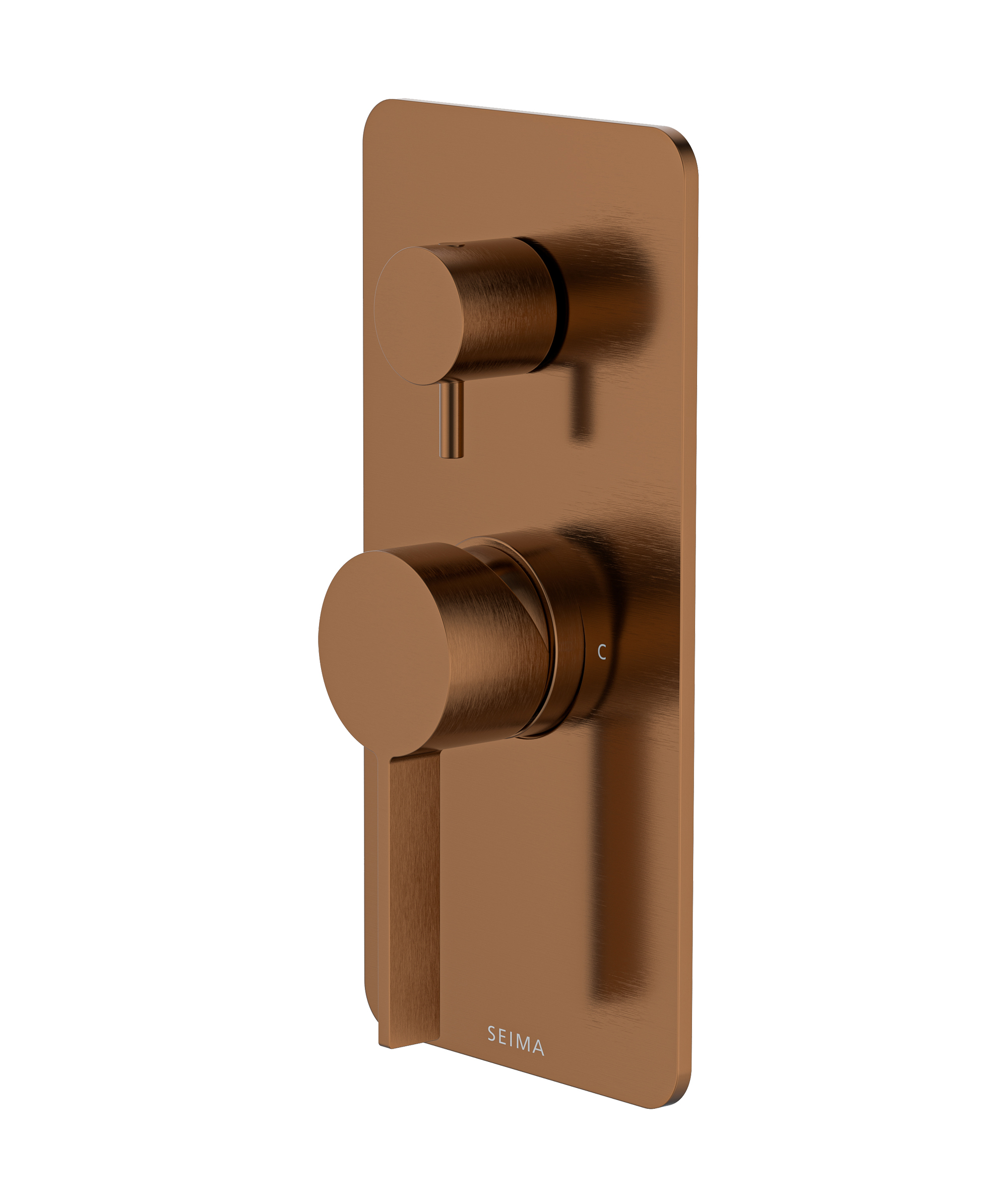 Edge Wall Diverter Mixer Full Plate - Image 4