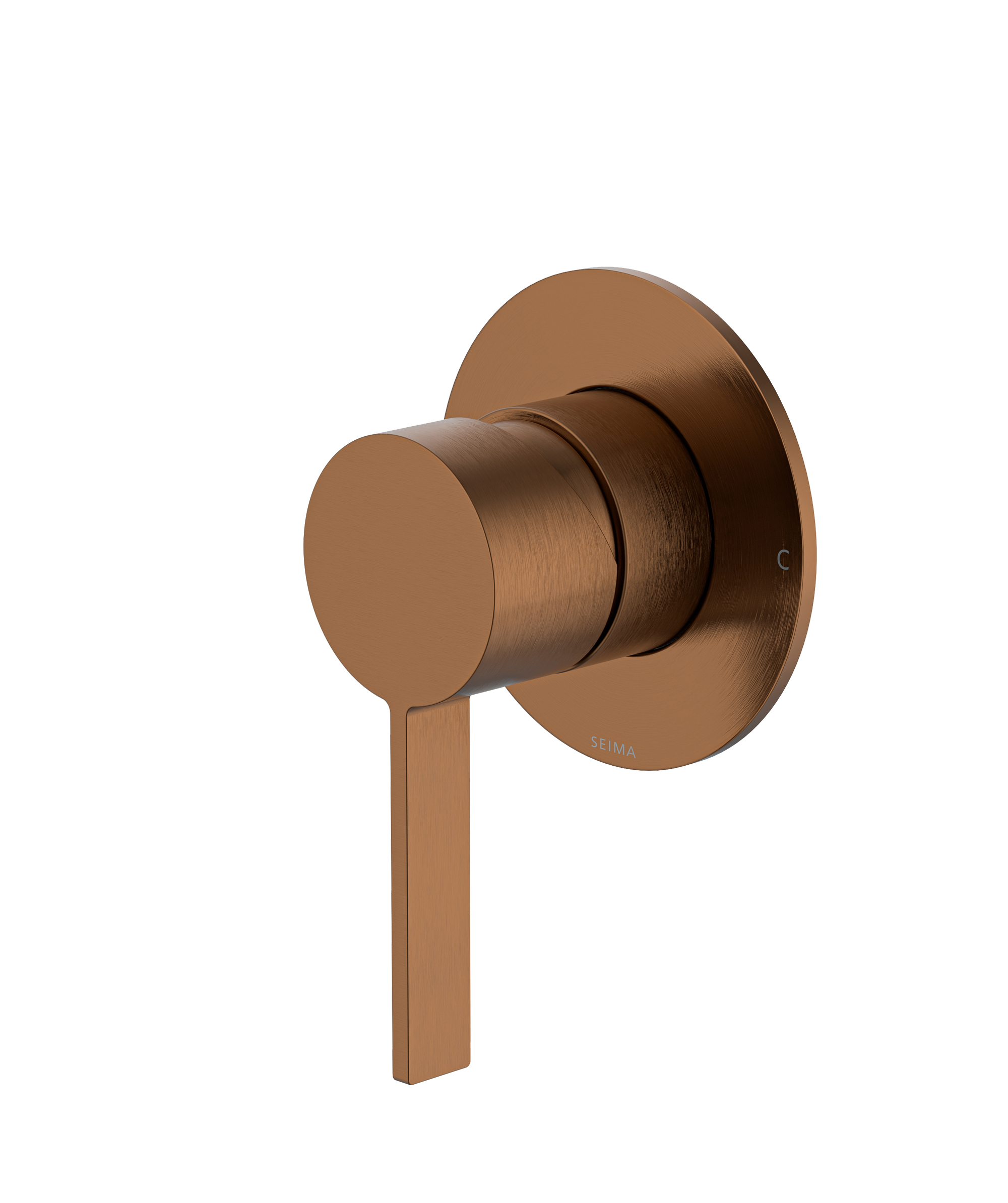 Edge Wall Mixer with 80mm Back Plate - Image 3