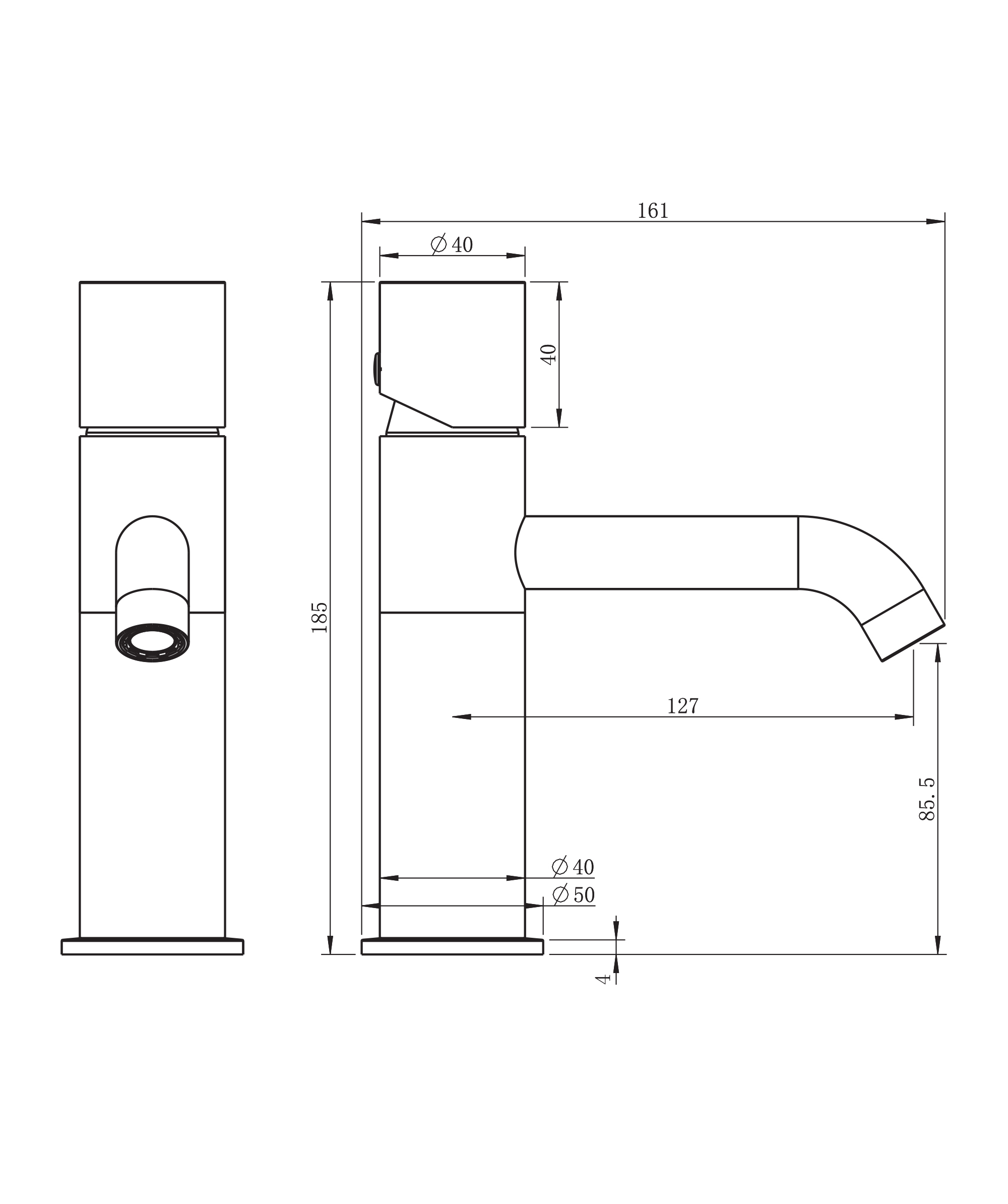 Enna Basin Mixer - Image 7