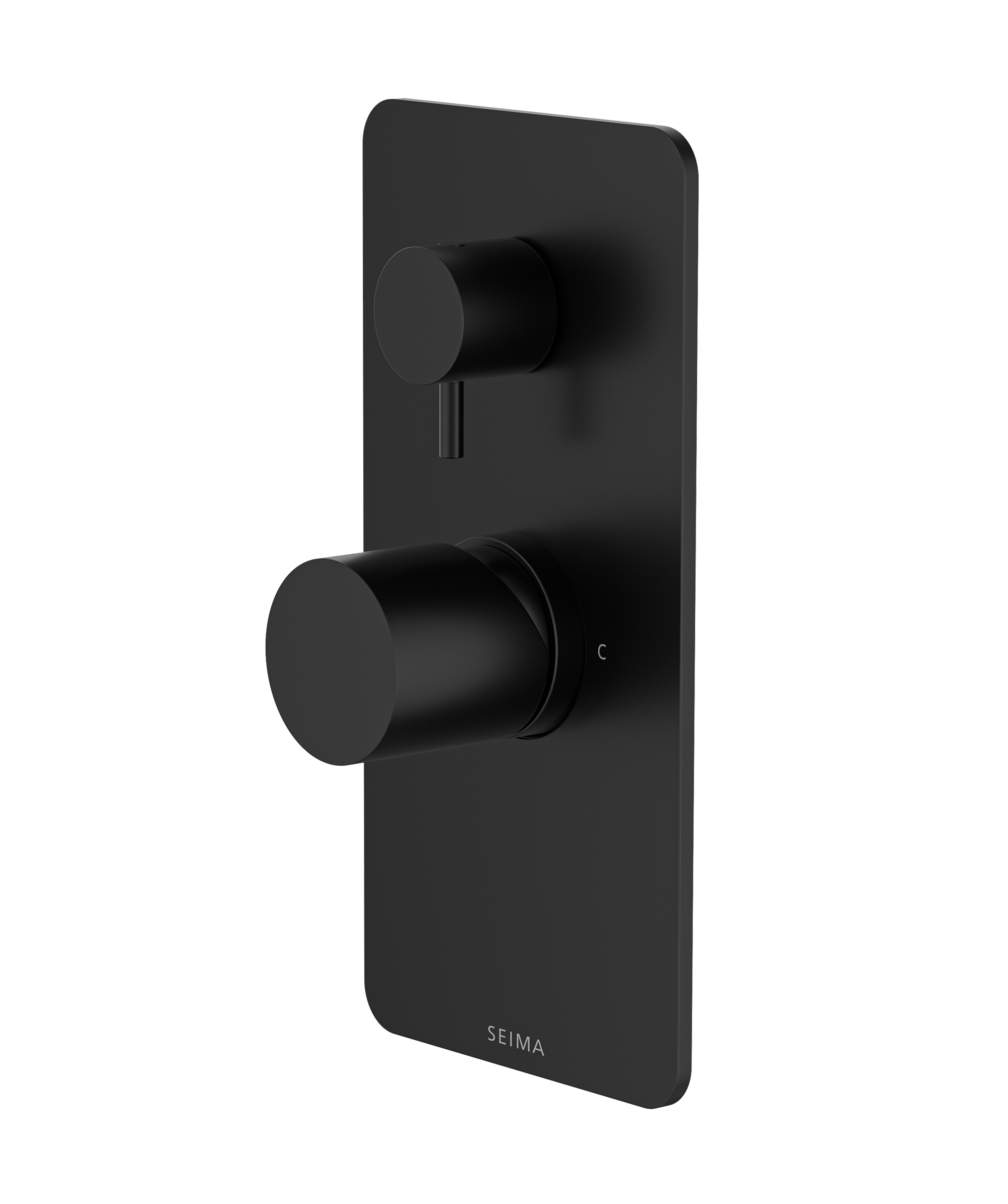 Enna Wall Diverter Mixer Full Plate - Image 3