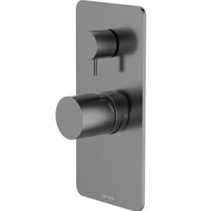 Enna Wall Diverter Mixer Full Plate