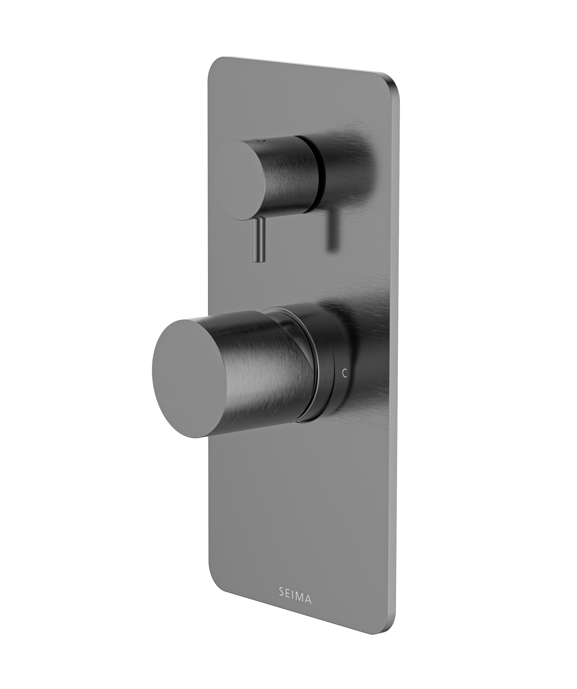 Enna Wall Diverter Mixer Full Plate