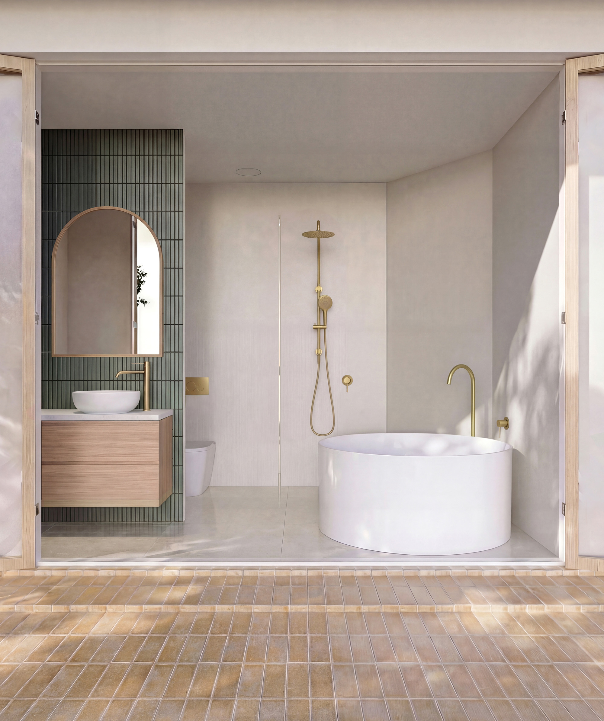Anson Twin Shower