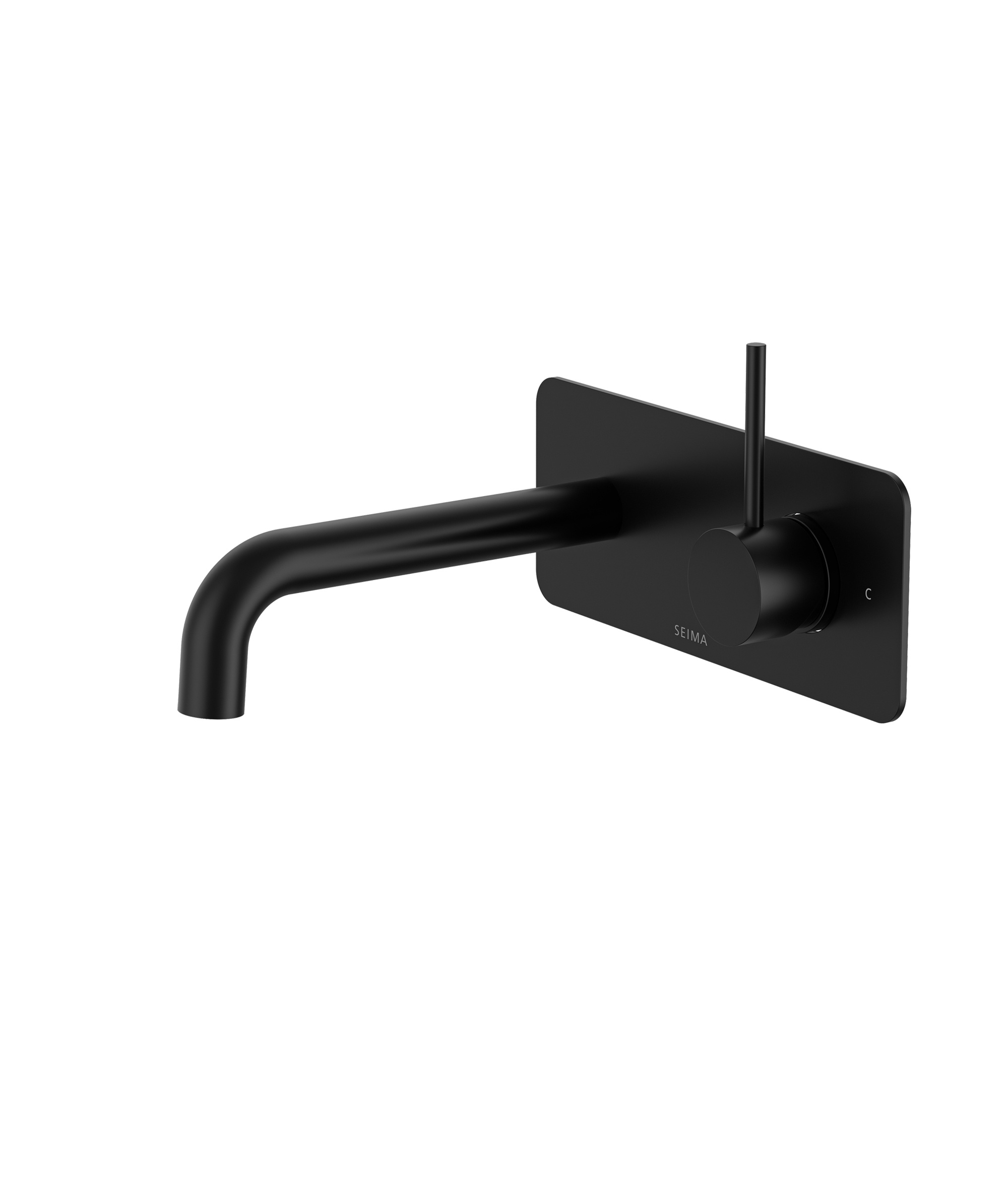 Anson Pin Up Wall Mixer Set with Full Plate - Image 3