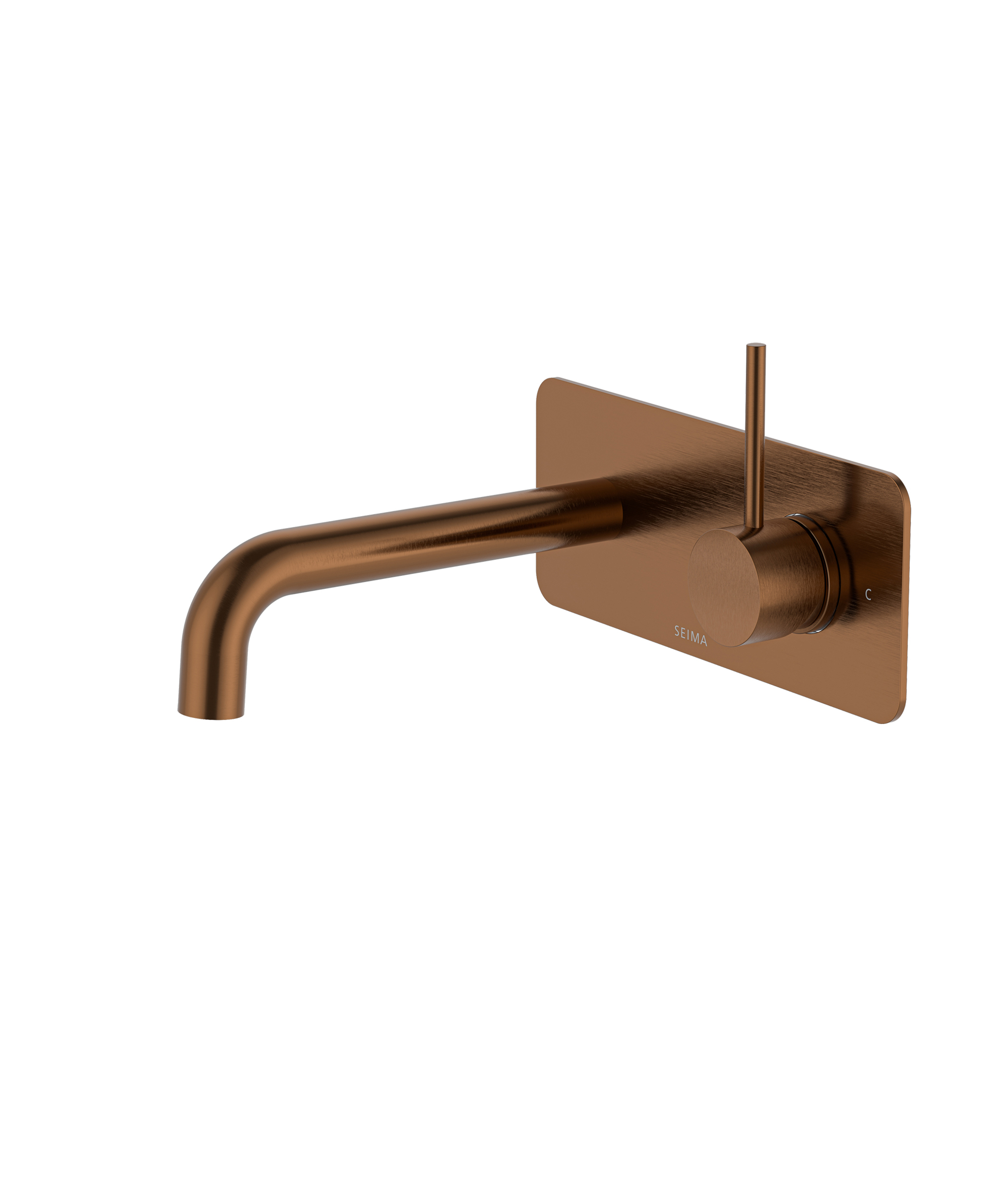 Anson Pin Up Wall Mixer Set with Full Plate